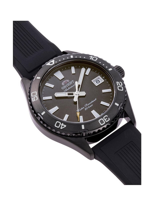 Orient Sports Mako 40 Men's Watch Battery with Black Rubber Strap