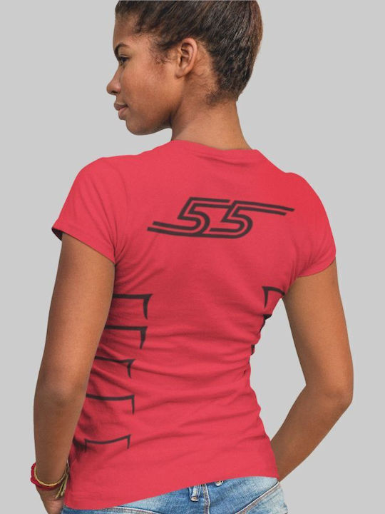 Carlos Sainz Ferrari W T-shirt Red
