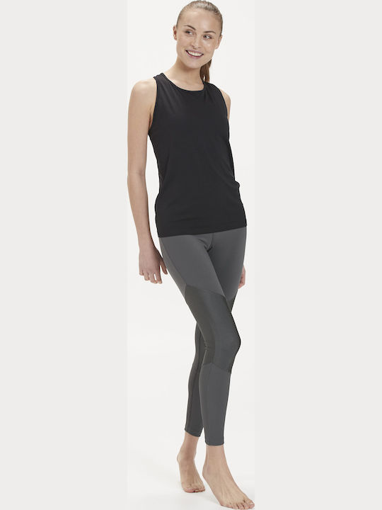 Athlecia Bluză Fără Mâneci Julee Fit Looser Top 1001 Negru