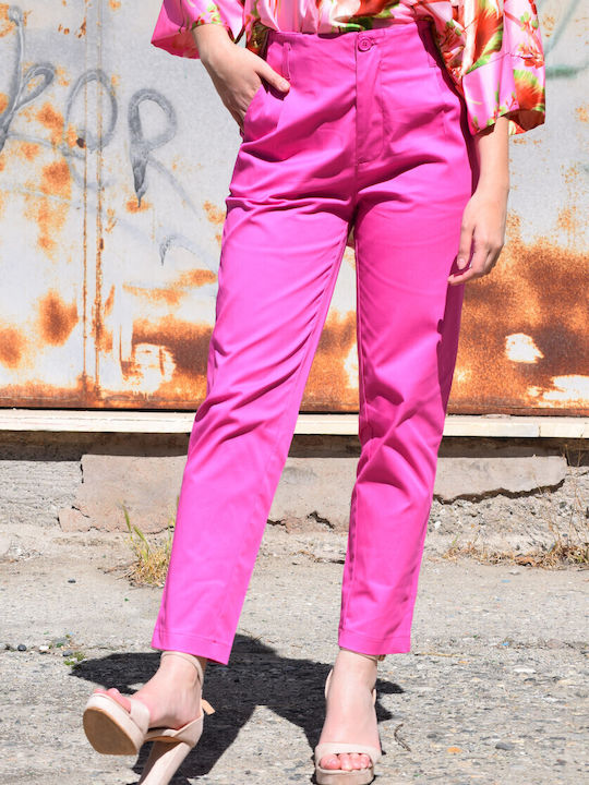 Women's Trousers Exceptional Quality Pink Code tru108