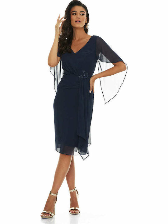 Midi Dress Motif & Rib