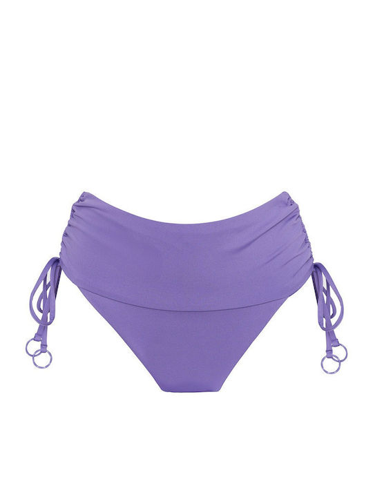 Bikini Slip Hohe Taille Purple