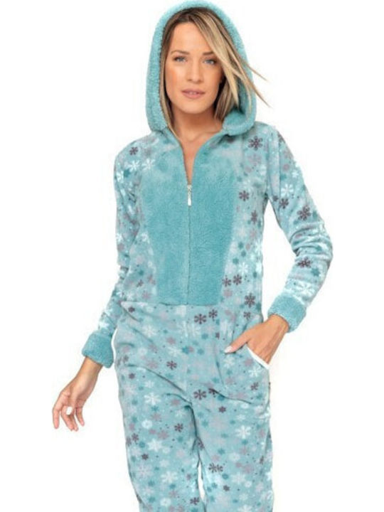 Women's Onesie Pajama Fleece 20192-1