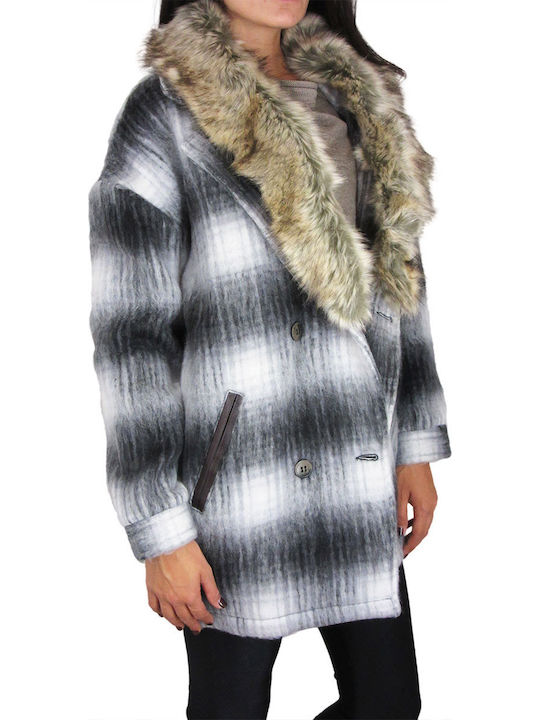 Bellfield Γυναικείο Ημίπαλτο Γούνα Widnes Regular Fit Bel-7963
