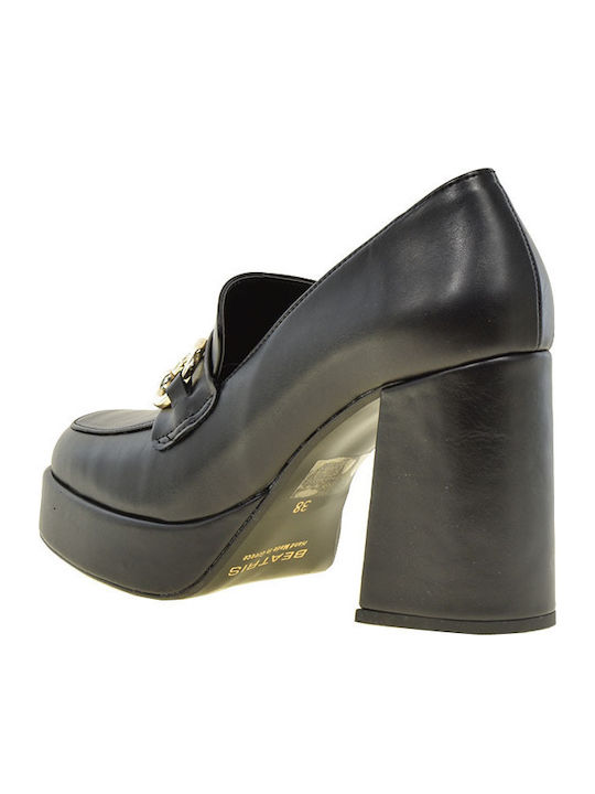 Mocasini De Damă Piedini 7779 Negri