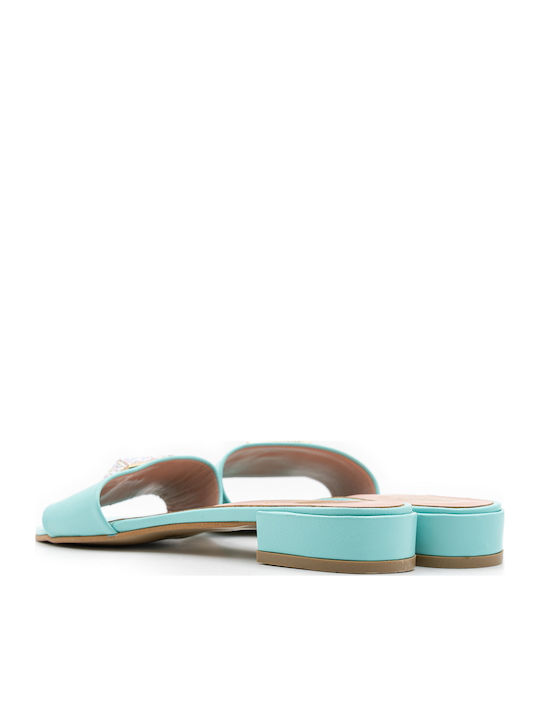Damen Flache Hellblaue Iris Q4is232941