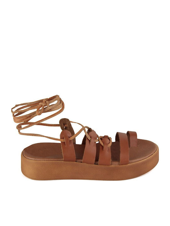 Hera Sandals Δερμάτινα Σανδάλια