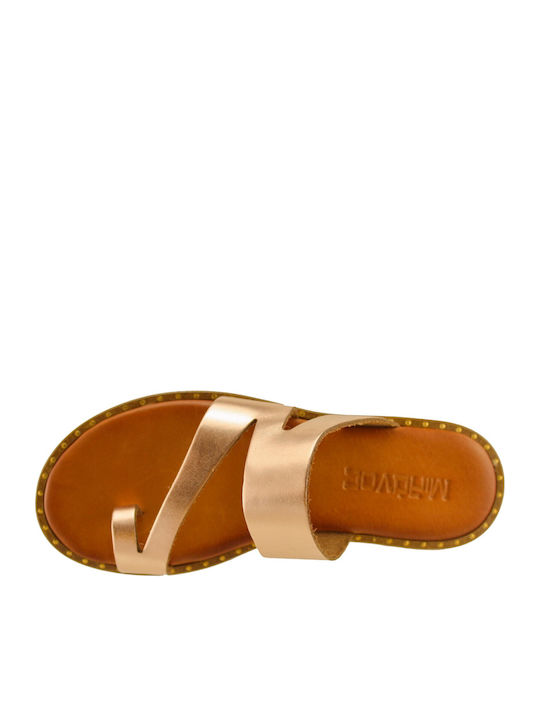 Milanos Sandale Casual Damă de Piele 109 Roz