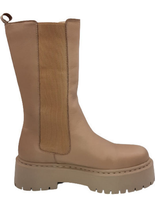 Creator Ημίμποτο Μπεζ B-2559 Beige