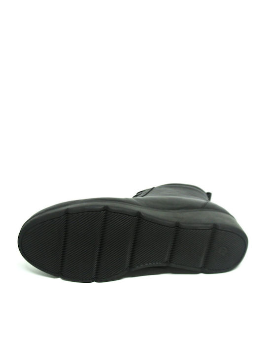 Aerostep Ghete Dama De Piele Anatomice Negru