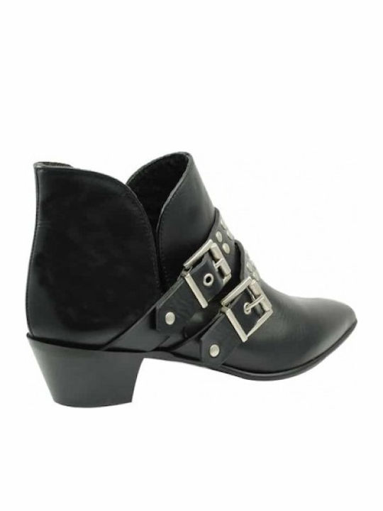 Ghete Dama Ankle Boots Favela 617 Negru