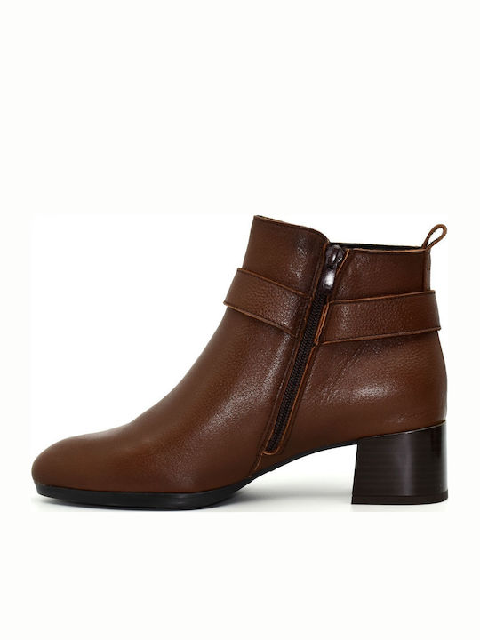 Leder Stiefeletten Dchicas 4631 Braune