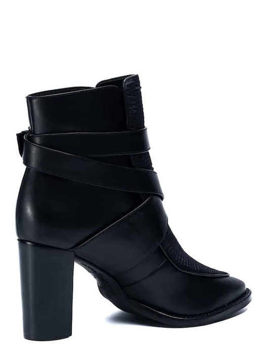 Stiefeletten Damen Astrapalou Agkrafá Gold&rouge Arumi Schwarz 012800020100139