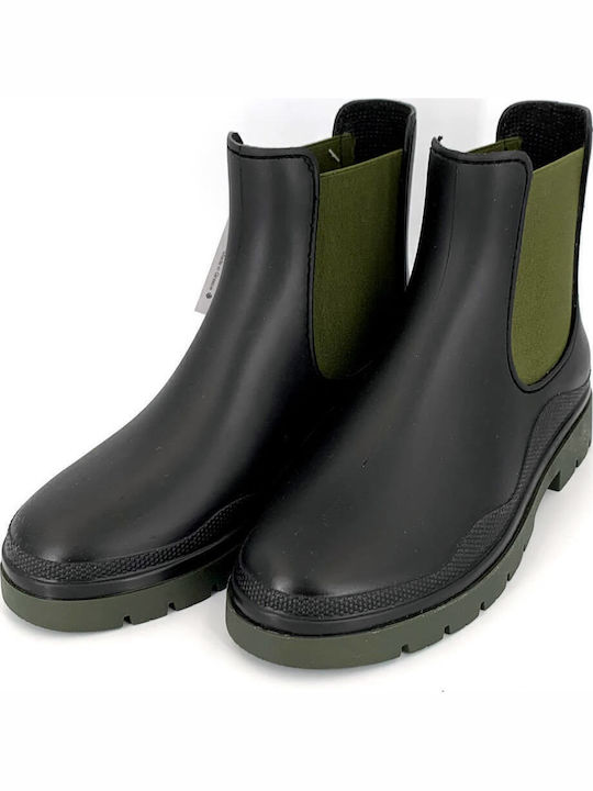 Ateneo Wasserdichte Stiefeletten Damen 100022022 Schwarze Ölig