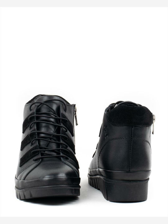 Damen Casual Schuhe Zakro Collection P21208/40818 Schwarz