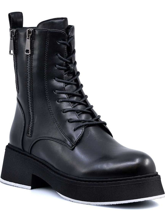 Loveberry Damen Stiefeletten Casual Extra Leicht Weich Anatomisch Memory Foam Schwarz Kunstleder Loveberry Damen Stiefeletten Casual Extra Leicht Weich Anatomisch Memory Foam Schwarz Kunstleder