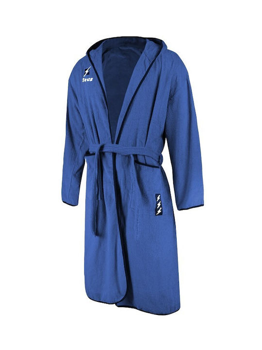 Men's Swimming Bathrobe Zeus Accapatoio Swim Royal