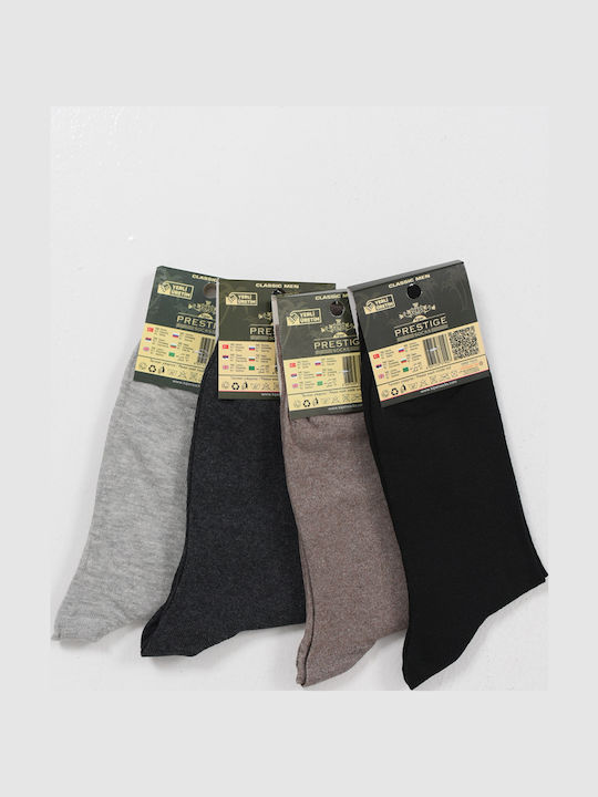 Șosete din Bumbac Prestige 4 Pack Minimal 2 Multicolore