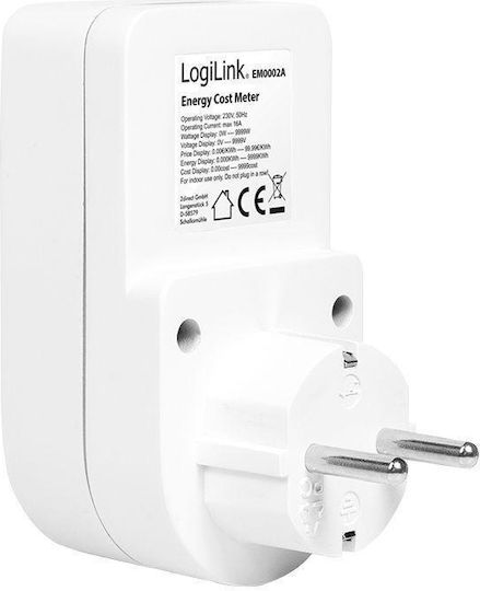 LogiLink Elektrischer Stromzähler für maximale Leistung bis 3.68kW