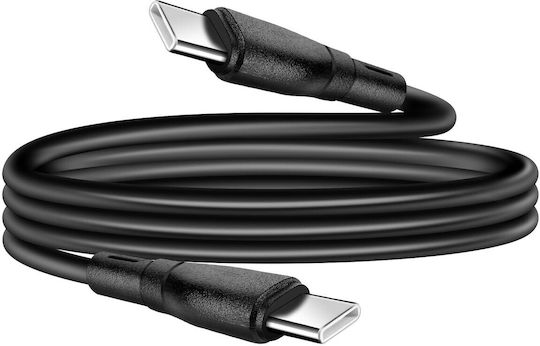 Blue Star USB 2.0 Cable USB-C male - USB-C 60W Black 1m