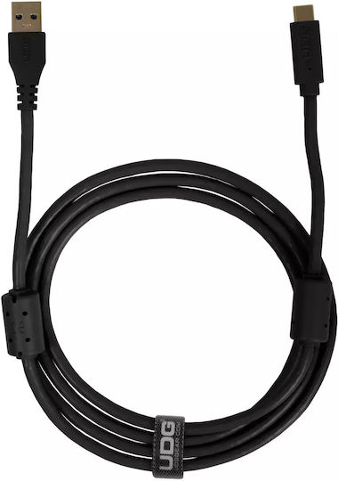 UDG USB 3.0 Cable USB-C male - USB-A Μαύρο 1.5m U98001BL