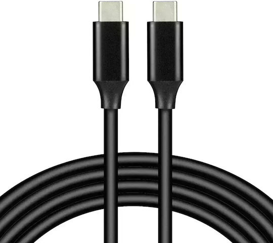 everActive USB 3.1 Video Cable USB-C male - USB-C 100W PD Μαύρο 1m CBS-1CCD