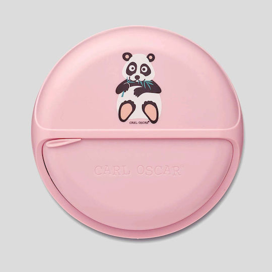 Carl Oscar Plastic Kids' Food Container Pink
