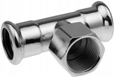 Kan-therm Three-Way Female Thread 22x22mm 1/2" Steel 6240619