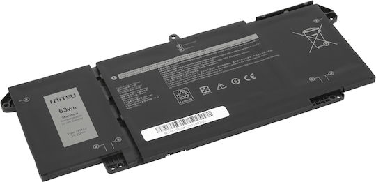 Mitsu Compatible Battery for Dell Latitude Dell Latitude 5320, 7320, 7520 with 3600mAh