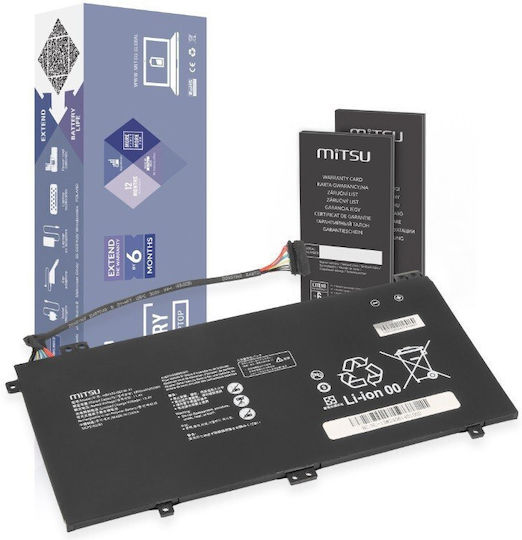 Mitsu Συμβατή Μπαταρία για MateBook Huawei MateBook με 3700mAh