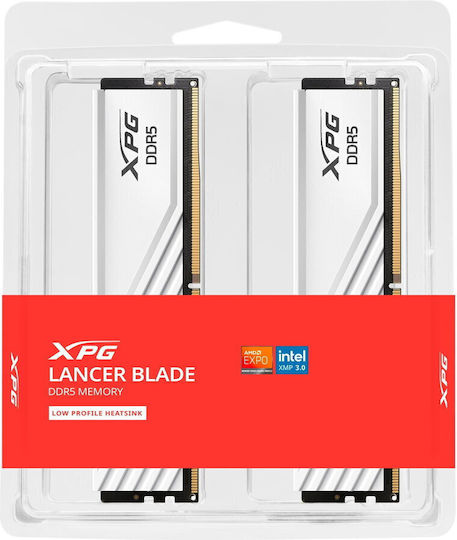 Adata Lancer Blade 32GB DDR5 RAM with 2 Modules (2x16GB) and 5600 Speed for Desktop