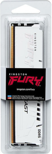 Kingston Fury Beast DDR5 με Module 1x16GB και Ταχύτητα 5600 για Desktop