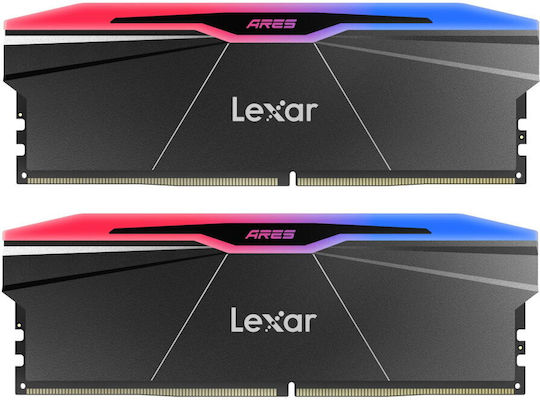 Lexar ARES DDR5 32GB RAM с 2x16GB Модули и Скорост 6000 за Настолен Компютър
