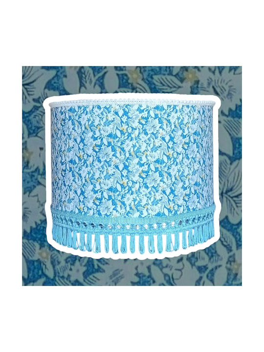 Oxygen Blue British Stehleuchte mit Fassung für Lampe E27 Blau