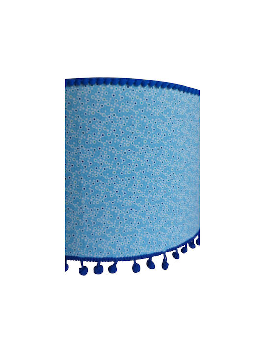 Oxygen Electric Blue Lampa de podea cu Soclu pentru Bec E27 Albastru