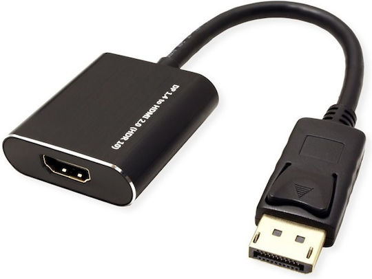 Roline Adapter Converter DisplayPort male to DisplayPort / HDMI female 1pcs