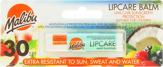 Malibu Балсам За Устни SPF30 Мента 4гр