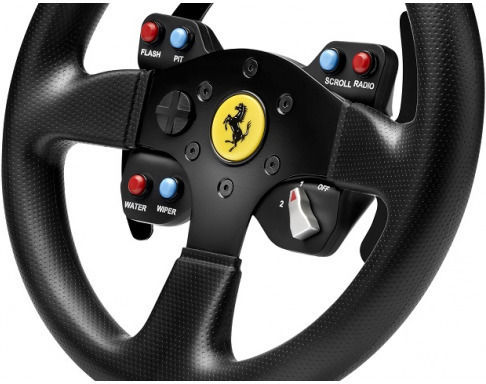 Thrustmaster Добавка за волан Ferrari GTE Wheel Add-On Ferrari 458 Challenge Edi за Компютър PS3 PS4 XBOX One 4060047