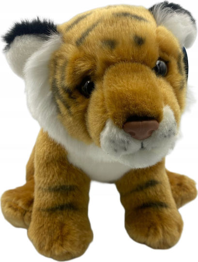 Dubi Brown Sitting Tiger 25cm 45316