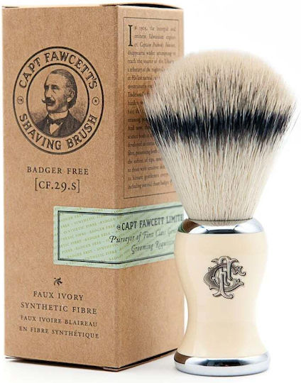 Captain Fawcett's Πινέλο Ξυρίσματος Μπεζ με Τρίχα Ασβού