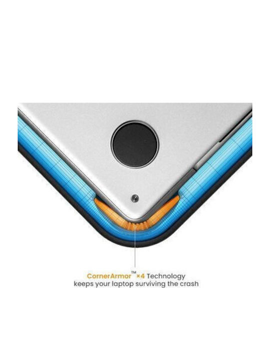 Tech-Protect Defender Tasche für Laptop 14" in Blau Farbe