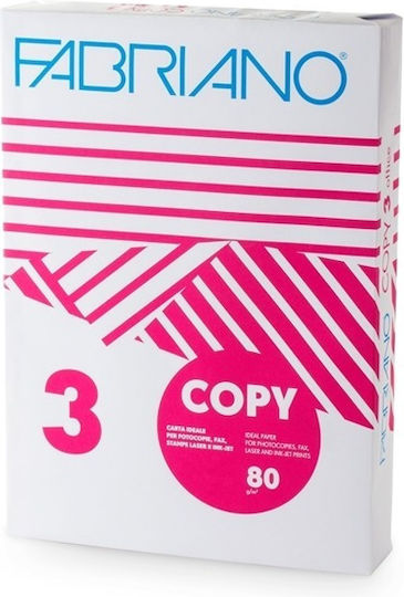 Fabriano Copy 3 Χαρτί Εκτύπωσης A5 80gr/m² 500 φύλλα