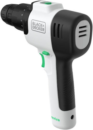 Black & Decker Reviva Κρουστικό Δραπανοκατσάβιδο Μπαταρίας Solo 12V