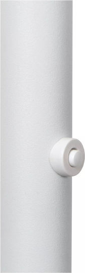 Lucide Lightning Zenith LED Stehleuchte H180xB25.4cm. mit Warmweißem Licht Weiß