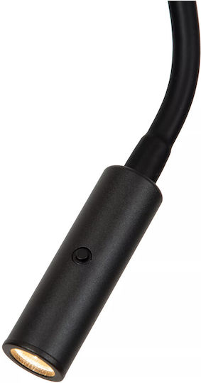 Lucide Lightning Magic Stehleuchte mit Fassung für Lampe E27 Schwarz