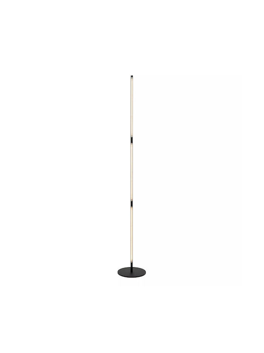 Lucide Lightning Finan LED Floor Lamp with Warm White Light Black