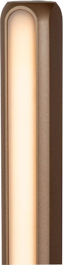 Lucide Lightning Braga Lampa de podea LED cu Lumină Alb Reglabil Maro