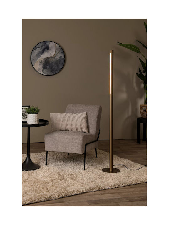 Lucide Lightning Griffith LED Stehleuchte mit Einstellbarem Weißem Licht Bronze