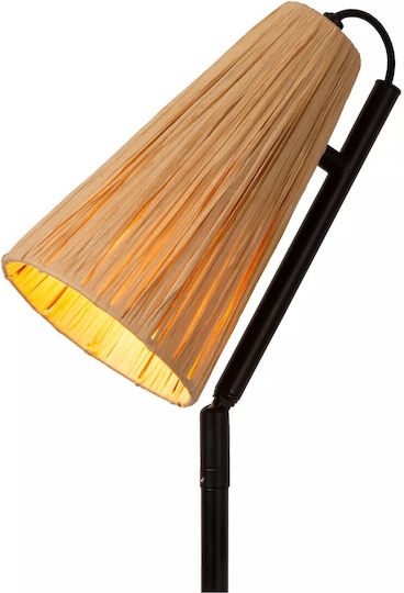 Lucide Lightning Bensen Lampa de podea cu Soclu pentru Bec E14 Bej