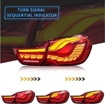 Mtuning Dynamic Led Red Taillight Set Bmw 4 F32 F82 4 F33 F83 2013-Present 14057519 4099654037926